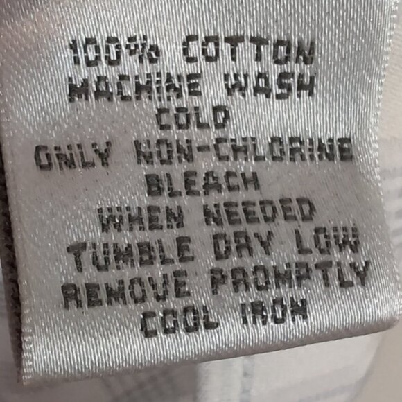 Jhane Barnes Button Down Shirt Checkered Plaid Cotton Flip Convertible Cuffs - Picture 10 of 11